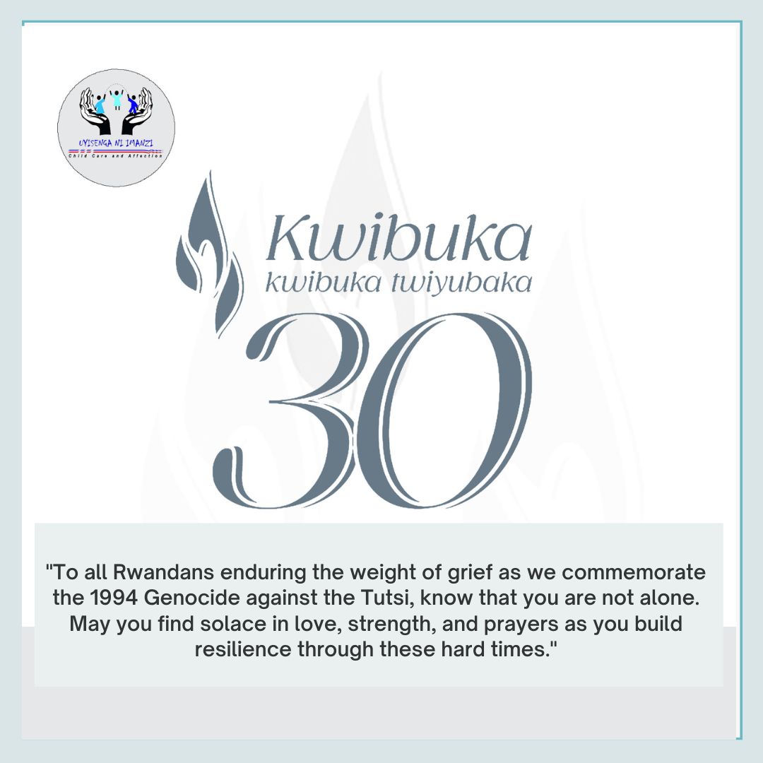 #Kwibuka30 Kwibuka twiyubaka @UyisenganImanzi irahari kugutega amatwi no kugufasha, ukeneye ubufasha hamagara iyi nimero 0786071572.