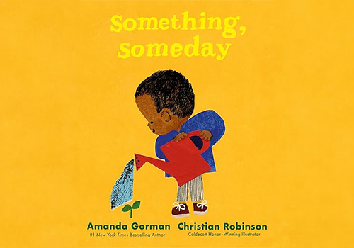 Our April Monthly Featured Book is Something, Someday by @TheAmandaGorman #NationalPoetryMonth #picturebooks Book Discussion Guides here ⬇️⬇️ adl.org/something-some…