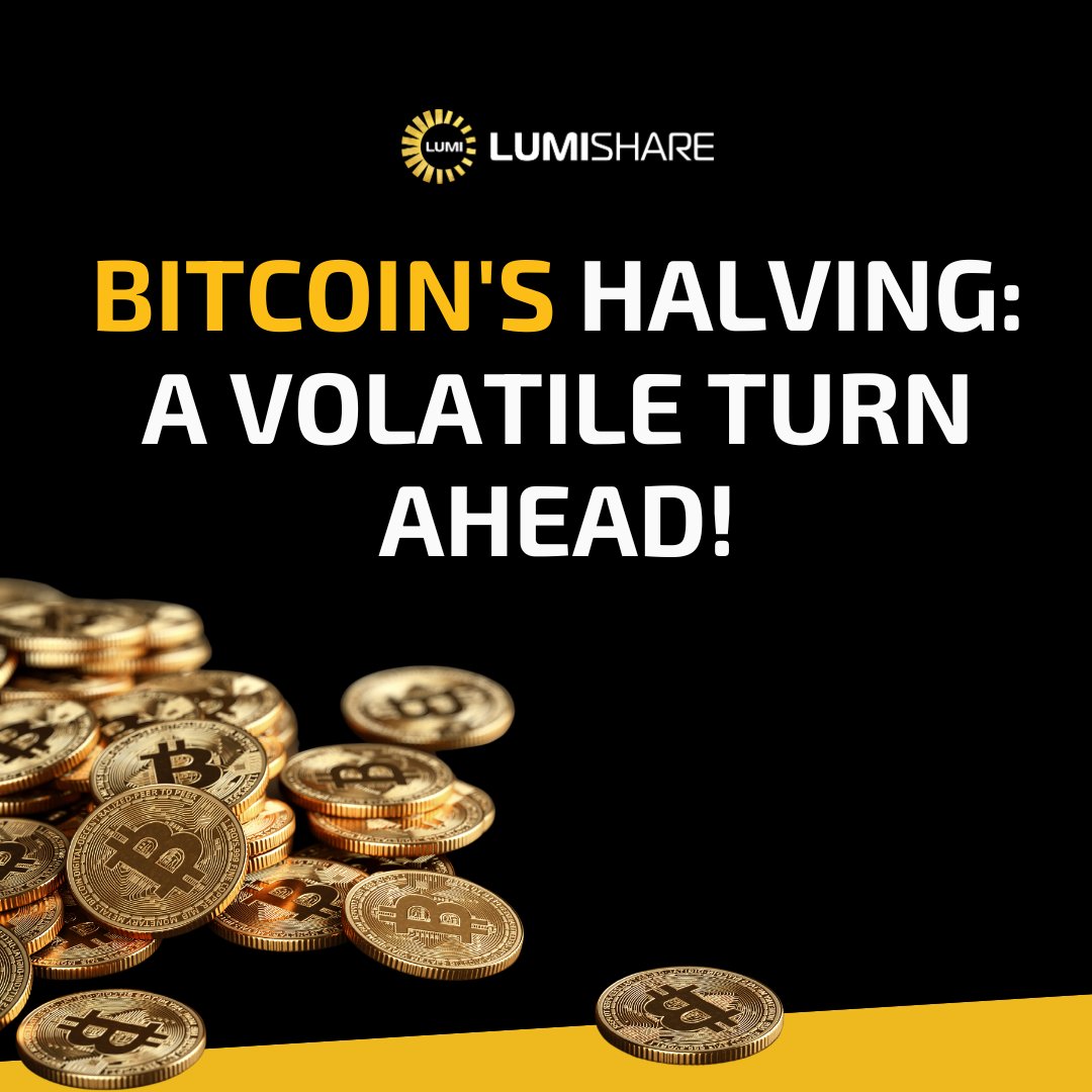 🌪️ As Bitcoin's Halving Approaches, Volatility Spikes! 🚀 Recent data shows Bitcoin's volatility has overtaken Ether's, marking a significant shift in the crypto market. With the Bitcoin halving on the horizon, this has stirred increased trader attention and volatility, making
