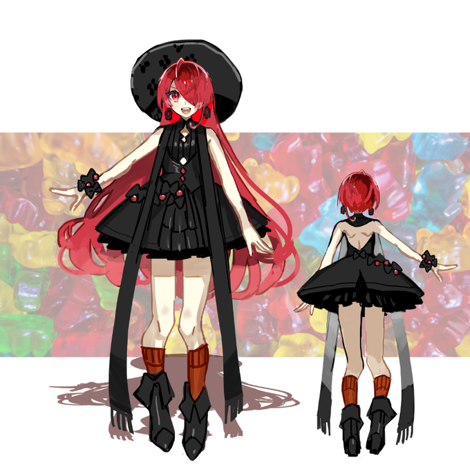 #uguartハロウィンのときの魔女っ娘衣装～ 