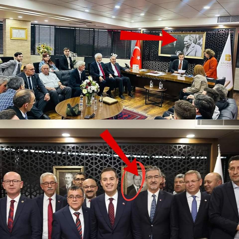 👉Balıkesir Büyükşehir Belediye Binasında değişim devam ediyor. Başkan Ahmet Akın'ın makam koltuğunun arka planında yaptığı değişiklik beğeni topladı.
@ahmetakin #balıkesirmerkez