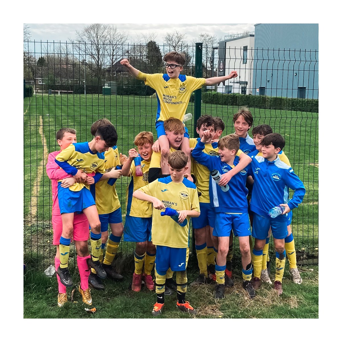 Super proud of this team yesterday! Came from 1-0 down to win 2-1 and book a place in the final! The big fella played a blinder, captain and MoM. Roll on the final!!! 😁😁😁