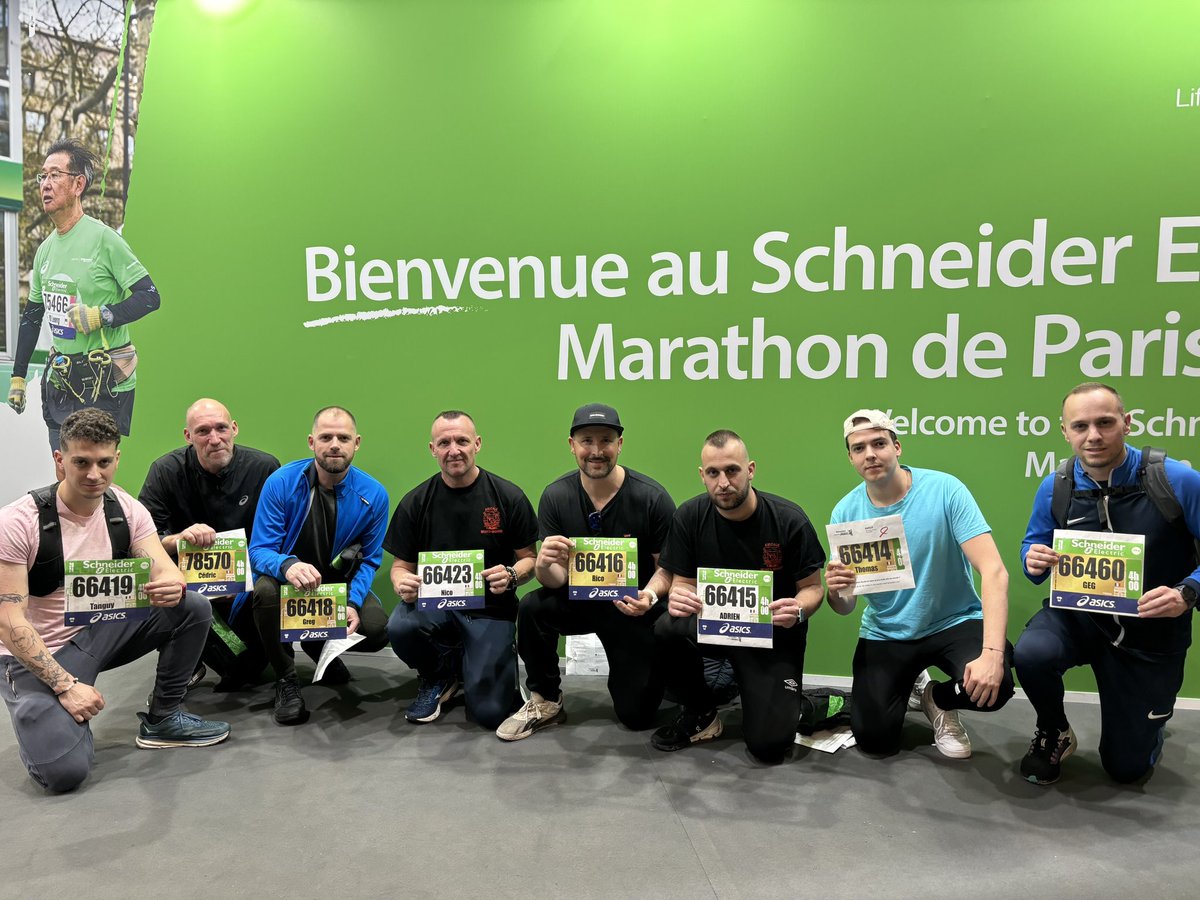 Pompiers de France (@pompiersfr) on Twitter photo #ParisMarathon | Bravo 👏 à tous les <a href="/PompiersFR/">Pompiers de France</a> qui ont participé au <a href="/parismarathon/">Schneider Electric Marathon de Paris</a> aujourd’hui !
Ils sont venus de toute la France pour relever le défi comme cette équipe du <a href="/SDIS54/">SDIS 54 Pompiers</a>. #ParisMarathon | Bravo 👏 à tous les <a href="/PompiersFR/">Pompiers de France</a> qui ont participé au <a href="/parismarathon/">Schneider Electric Marathon de Paris</a> aujourd’hui !
Ils sont venus de toute la France pour relever le défi comme cette équipe du <a href="/SDIS54/">SDIS 54 Pompiers</a>.