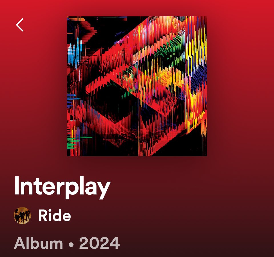 On the train up to @SpursOfficial and I can’t think of a better soundtrack for my journey than @rideox4 #interplay #coys