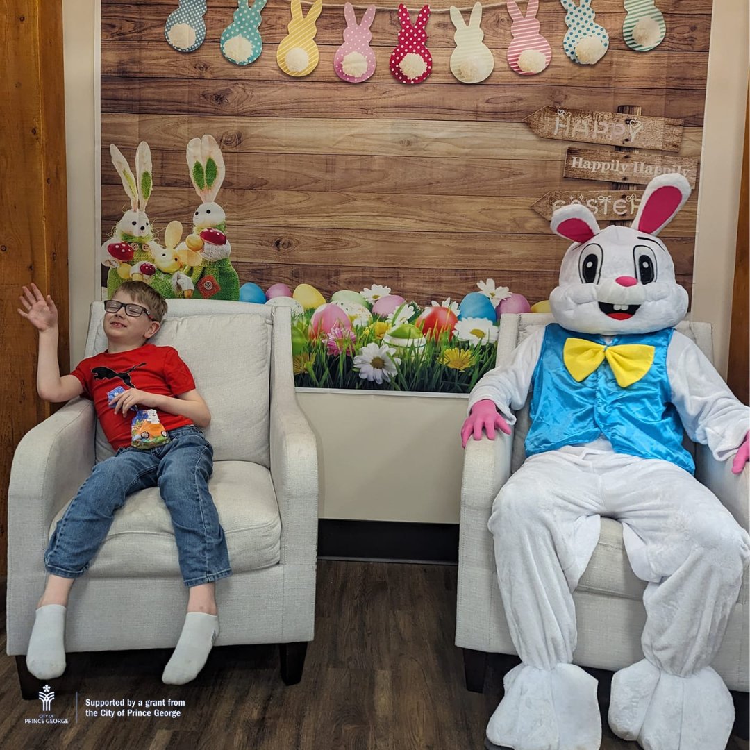 Our Prince George PAFriends are still smiling after their exciting sensory-friendly Easter party that was made possible thanks to a generous grant from @cityofpg! We extend our gratitude to Lil Hoppers Play Cafe for hosting us and helping create meaningful memories. 💚🐰