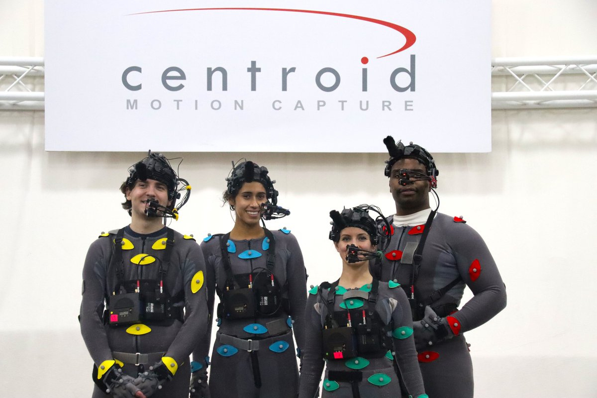 So excited to share these stills from the live Technoprops test I was part of recently, at @Centroid3D! Such an awesome day with a really great team. Can't wait to get back in the volume! #pcap #mocap #technoprops #motioncapture #actor