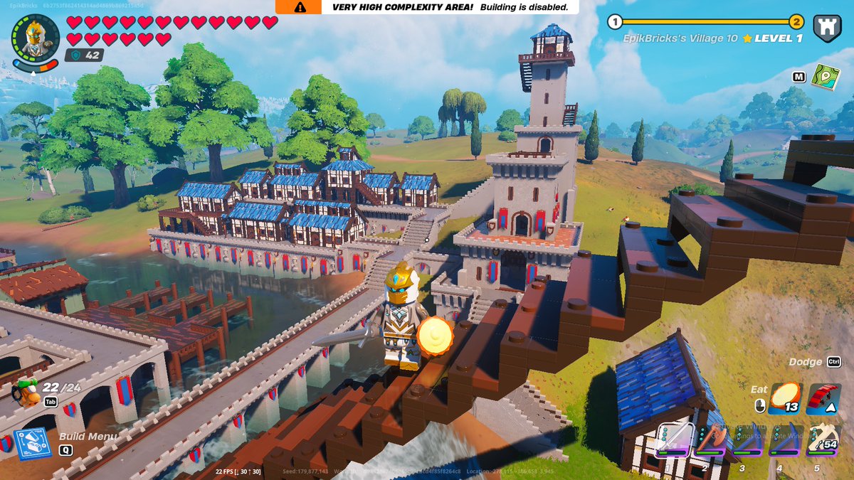 Nathan (@epikbricks) on Twitter photo Got a little too ambitious with this Lion Knights Castle Build in <a href="/LEGOFortnite/">LEGO Fortnite</a>
"Building Disabled" 🫠
#lego #legofortnite Got a little too ambitious with this Lion Knights Castle Build in <a href="/LEGOFortnite/">LEGO Fortnite</a>
"Building Disabled" 🫠
#lego #legofortnite