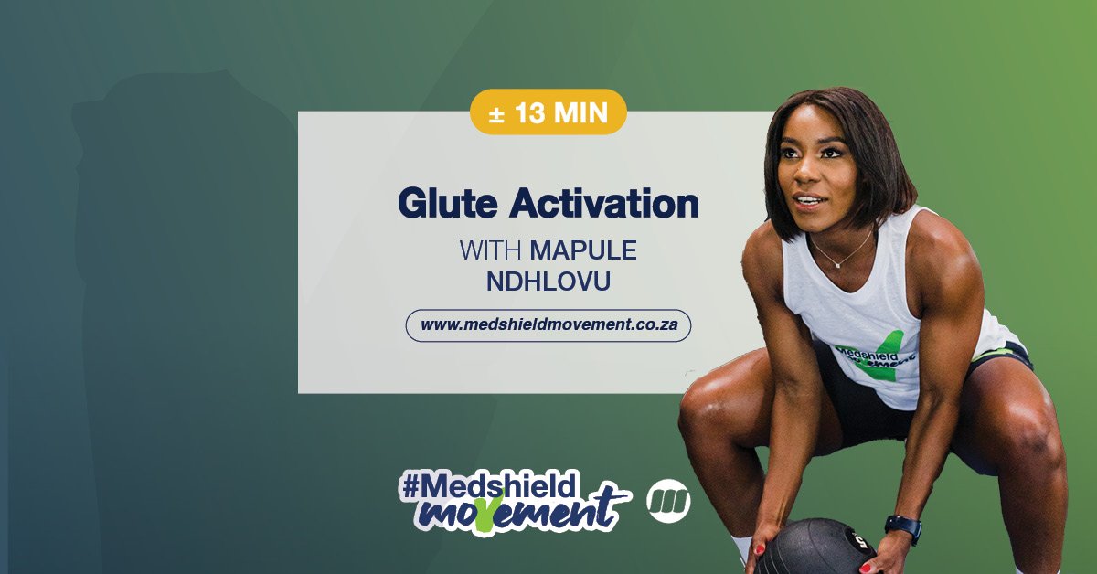 Level Up Your Fitness with @queenfitnass Free Glutes Activation Session 💪🔥 - Fast & Transformative! - Fits Busy Lifestyles - Be part of #MedshieldMovement! 🎥 Start now: medshieldmovement.co.za #MedshieldSA #GetaMoveOn #StrongGlutes #fitness #exercise #FitnessGoals