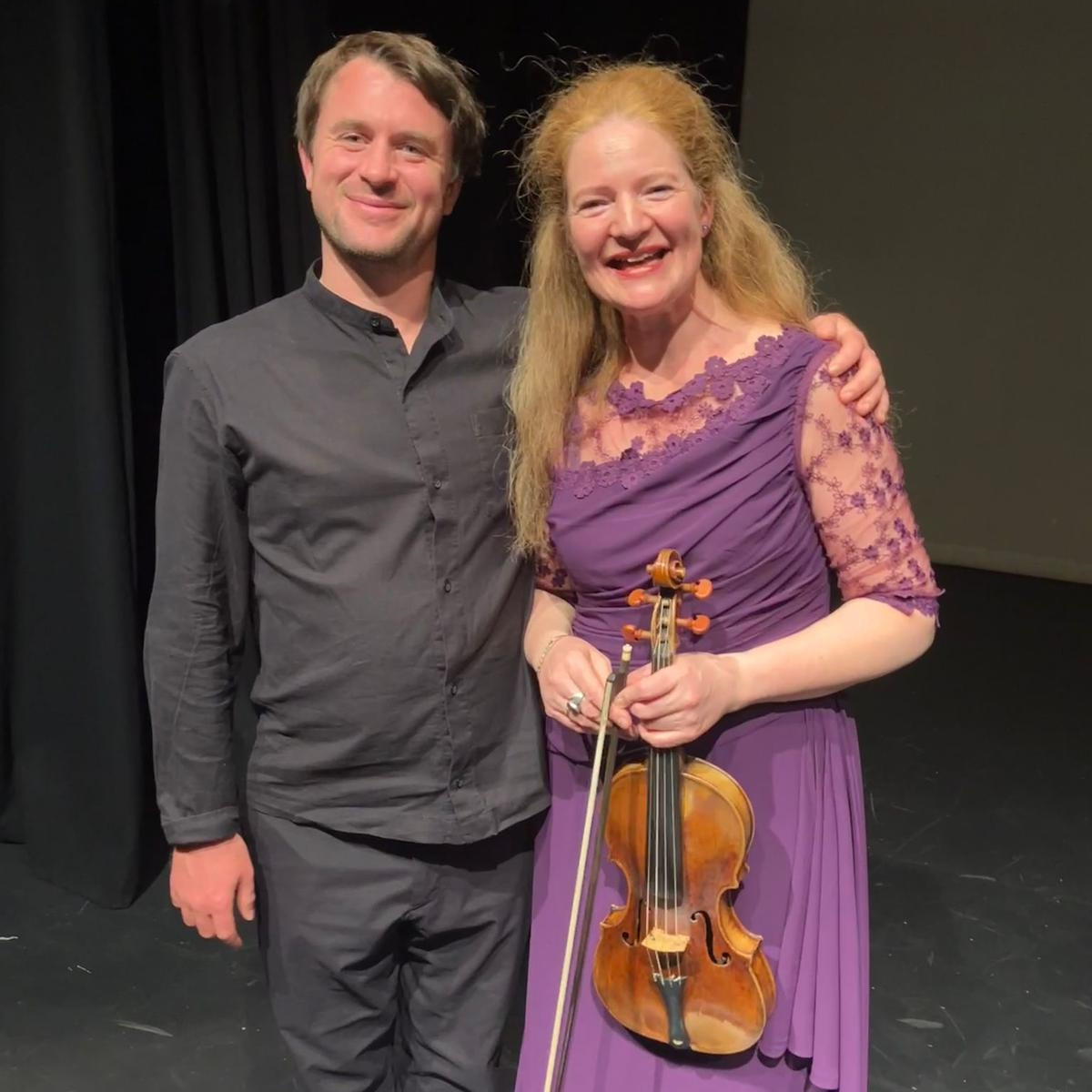 🙏🎻Thank you everyone for coming to the @BB_Fest fundraising concert launching the 'Artistic Director Circle' - special thank yous to the splendid Chad Kelly! Also, to @Rwcmd for the loan of the beautiful harpsichord & @ChristColBrecon for having us. breconbaroquefestival.com/support