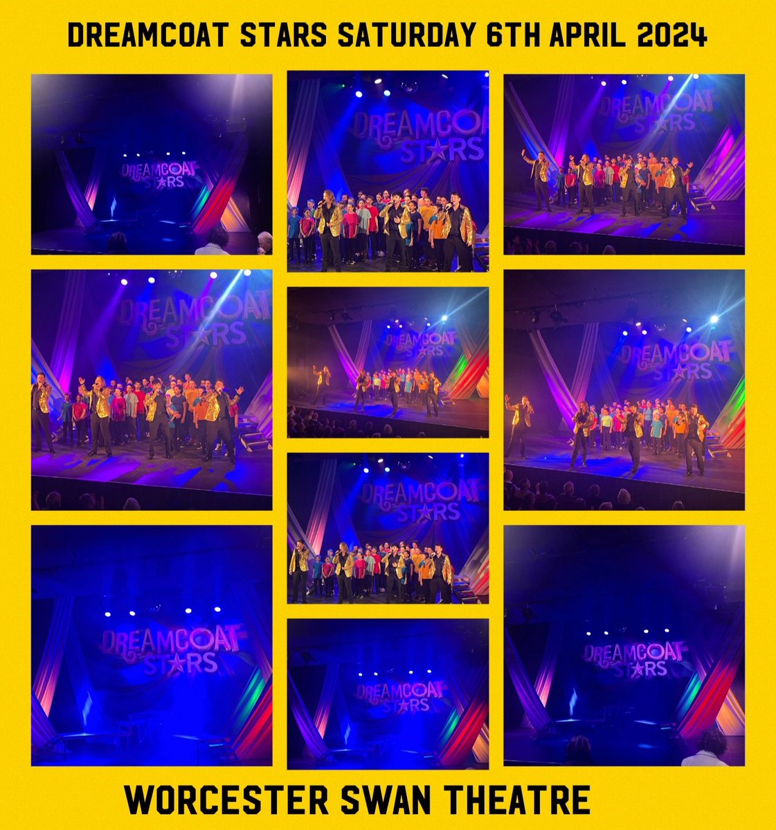 Great night last night watching @DreamcoatStars at @WorcsTheatres. I definitely recommend this show to anyone.