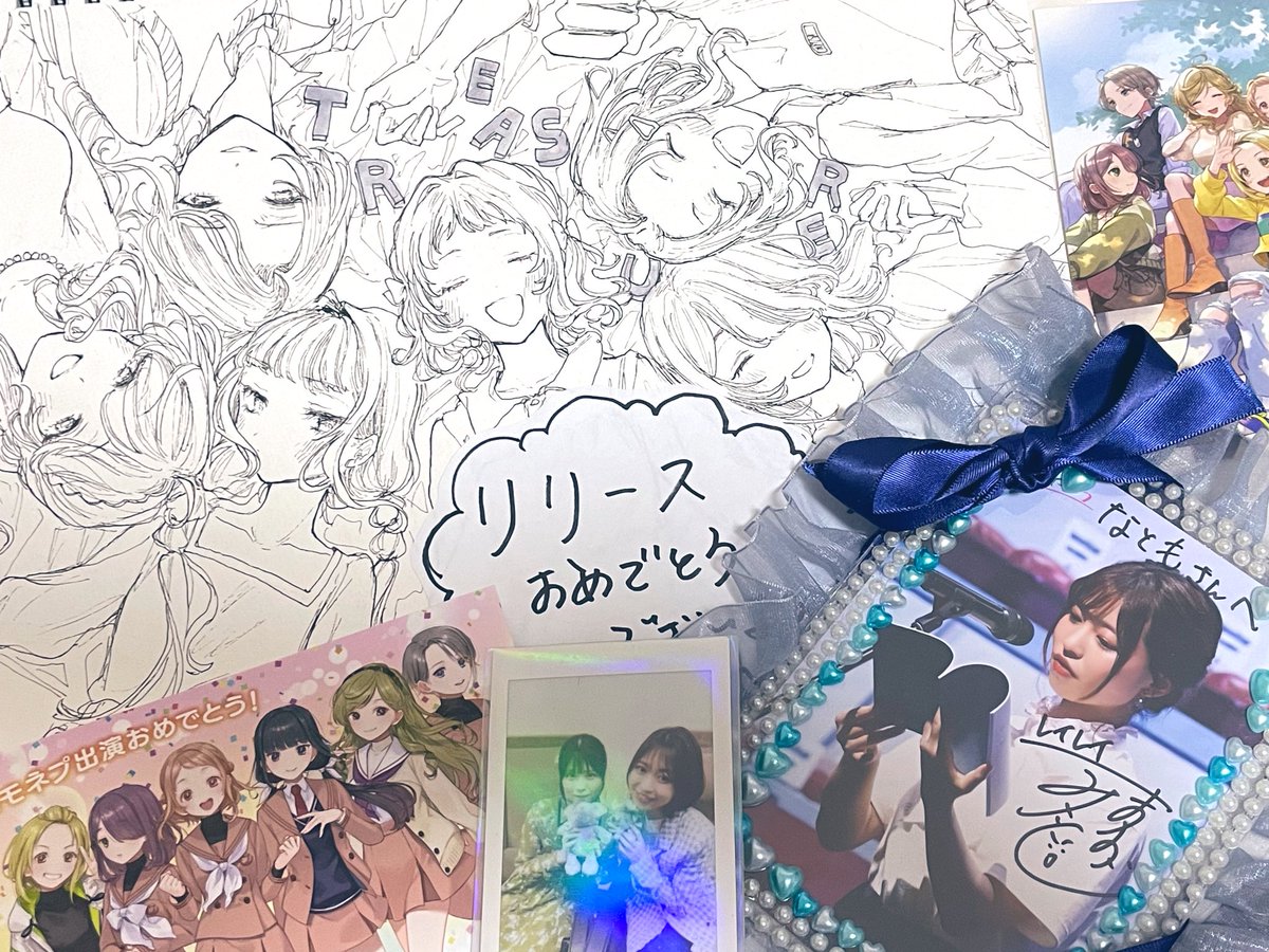 うたミルへ、ありがとうとおめでとうと大好きを込めて。改めて、お話し会ありがとう&amp;リリースおめでとうございます!うたミルの歌が、物語が、たくさんの人に届きますように🎤 