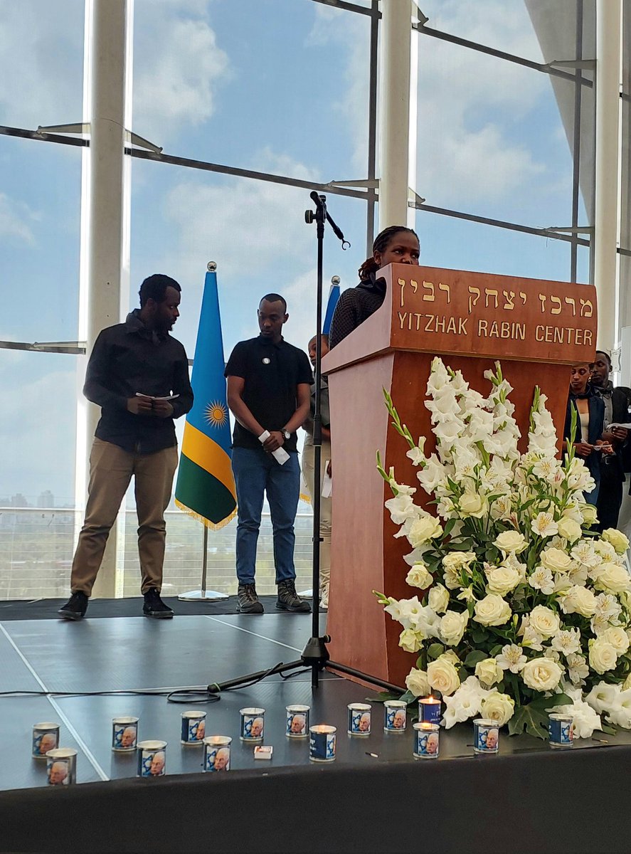 AmbRonAdam's tweet image. I was privileged to take part in the #Kwibuka30 memorial by @RwandaIsrael in Tel Aviv, remembering the one million Tutsi who were murdered during the 1994 #GenocideAgainstTheTutsi in #Rwanda.