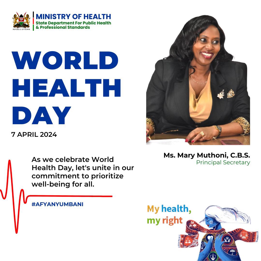 'Today, we celebrate the World Health Day, a global awareness day sponsored by the World Health Organization. Health is a human right, not a privilege to be bought. This day aims to create awareness about the importance of universal health coverage for EVERYONE, EVERYWHERE.…