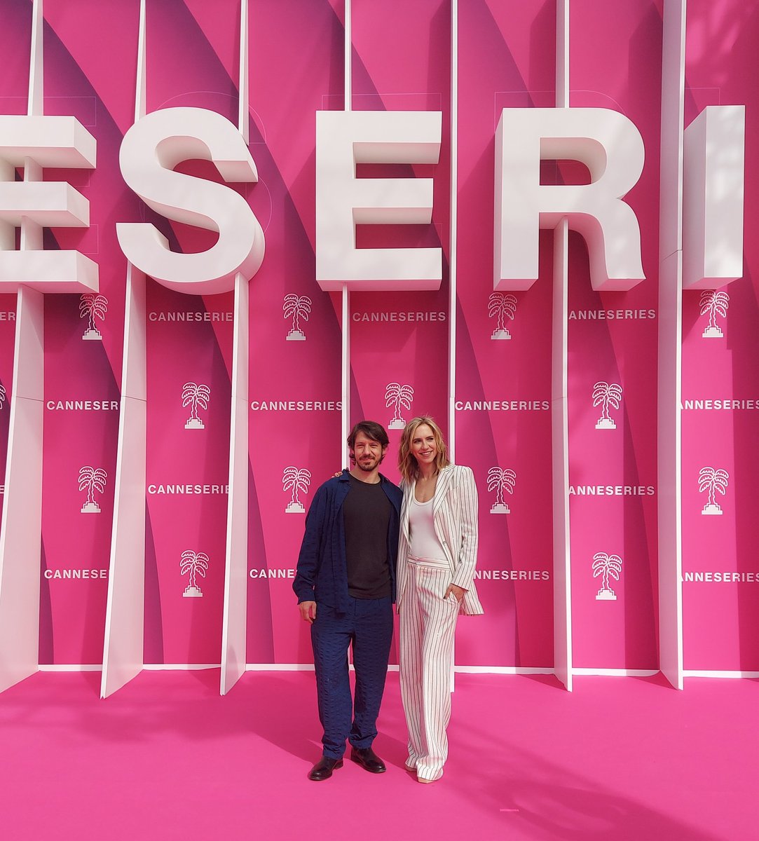 #THISISNOTSWEDEN at @CANNESERIES ❤️🌴❤️ Granted with our Catalan high-end series fund with international ambition, a pacesetting northern-southern European public broadcaster alliance and driven by co-creator and star @ainaclotet !!! Congrats to this beautiful team!
