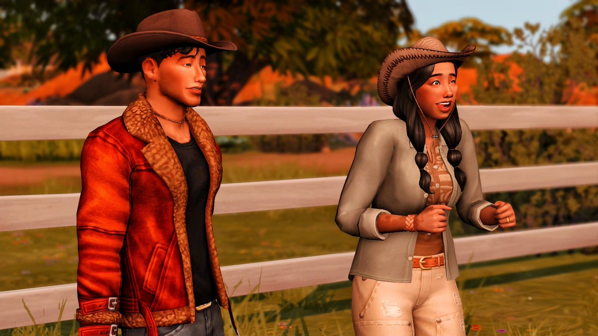 Rose and Jay are teaching Leo how to ride a horse, and he's already doing so well, which makes his aunt very proud. 'See, Jay? He's got cowboy blood! Just like you!' 'Yeah, I can tell Hope loves him, too!'