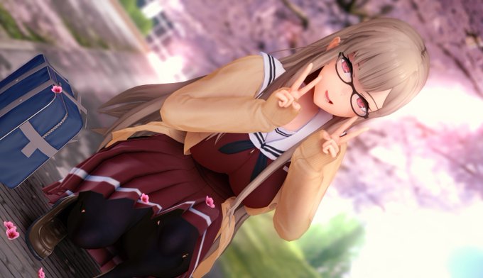 frnのセーラー服(コスプレ)を配布しました! 