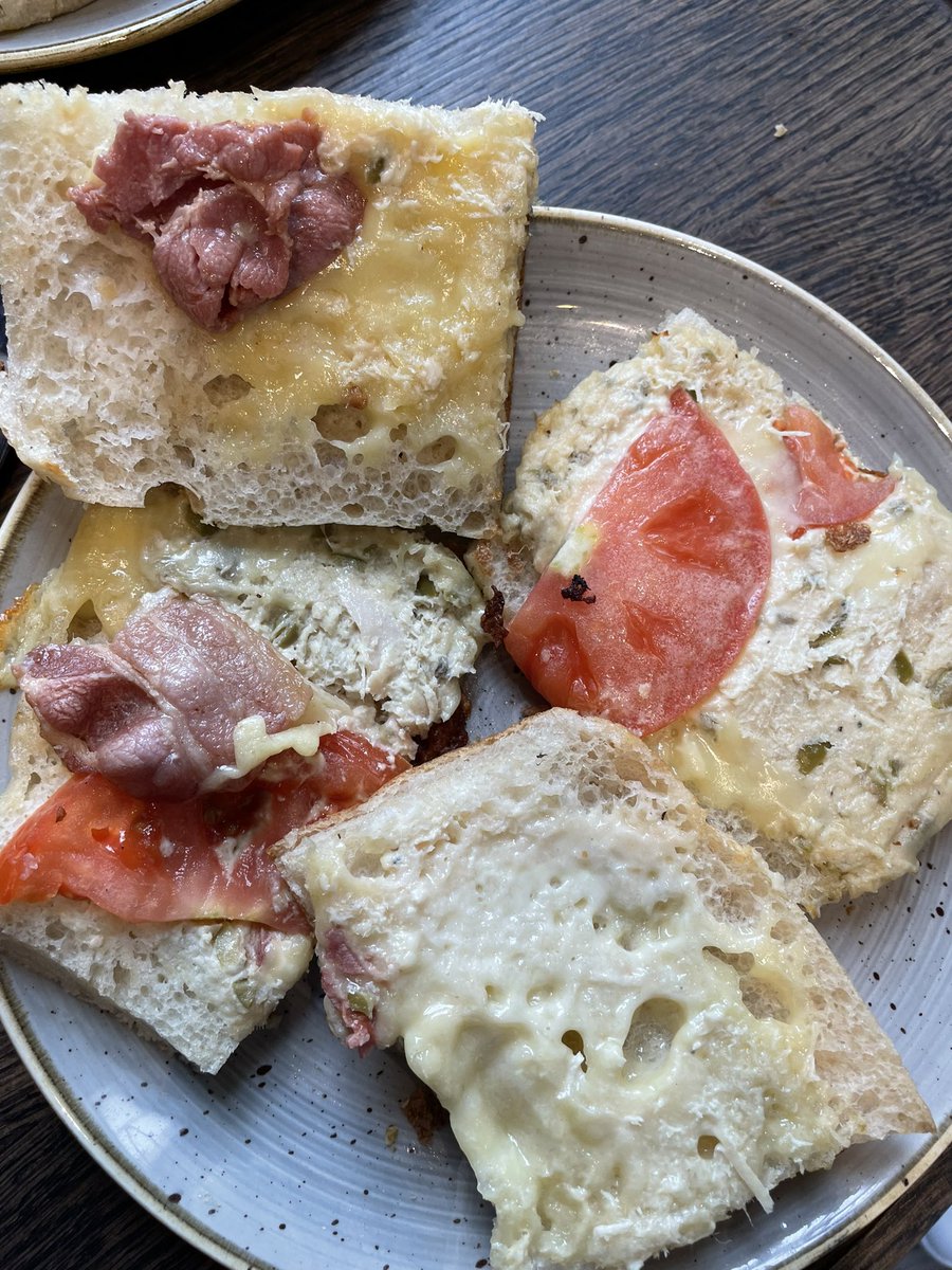 JB_Golf_Life's tweet photo. @OleandSteenUK disgusted 😡 at your Beach Club Bacon &amp; Chicken Toastie guys!  Can anyone spot the Bacon or indeed the Chicken???

I asked the server who said they don’t have any bacon to give us as they are ‘shipped in this this’.  Not recommended 

#poorfood #foodreview #foodie https://t.co/1IPEN6Ttw8
