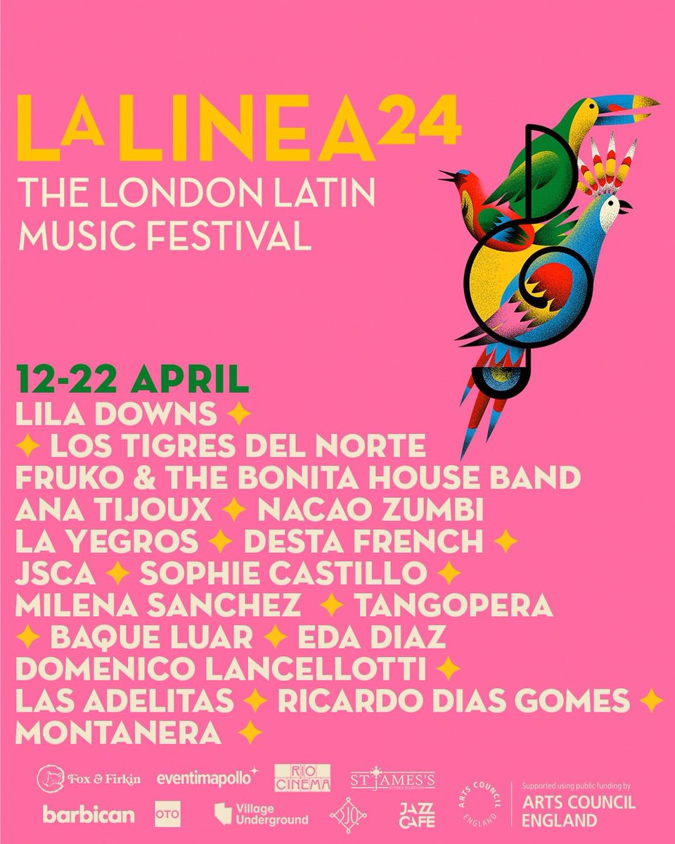 @cerysmatthews 💜 #LaLinea24 starts Friday! See you there! lalineafestival.com pls RT