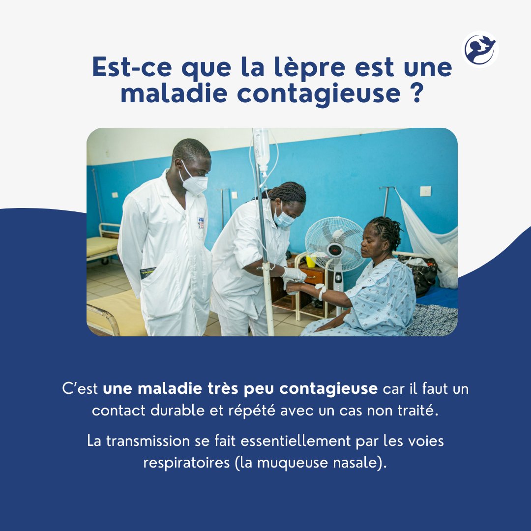 RaoulFollereau's tweet photo. Aujourd'hui, c'est la Journée mondiale de la santé ! 🩺

En l'honneur de cette journée spéciale, nous vous avons préparé 3 questions/réponses sur la lèpre.

#Santé #JournéemondialedelaSanté #Soigner #Lèpre #Maladie #AimerAgir https://t.co/Lf9hS0xHmM