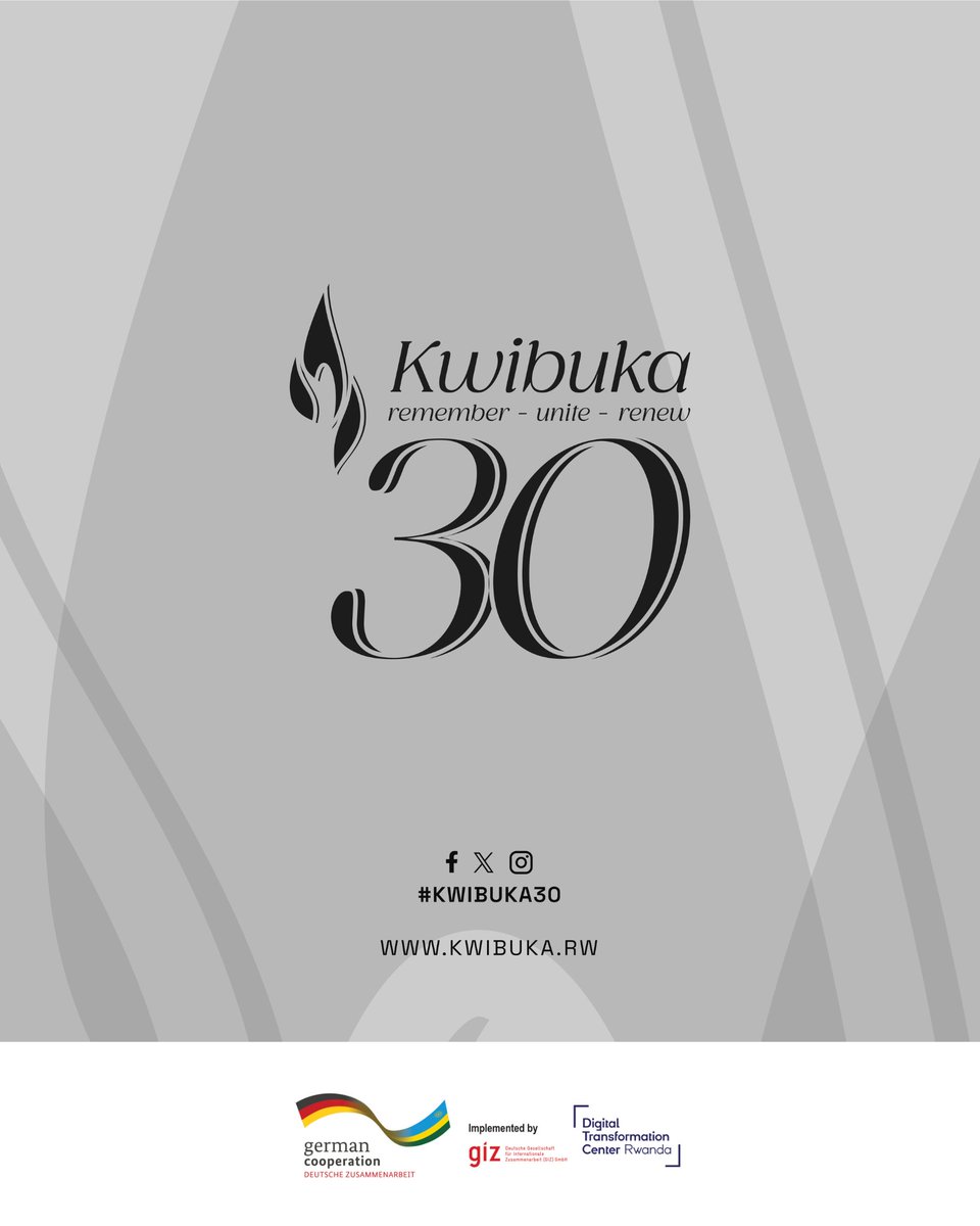 Today we honor and remember over one million lives lost during the 1994 Genocide against the Tutsi We honor the memory of the victims and we stand with survivors, honoring their resilience and fighting genocide ideology in all its forms. #Kwibuka30