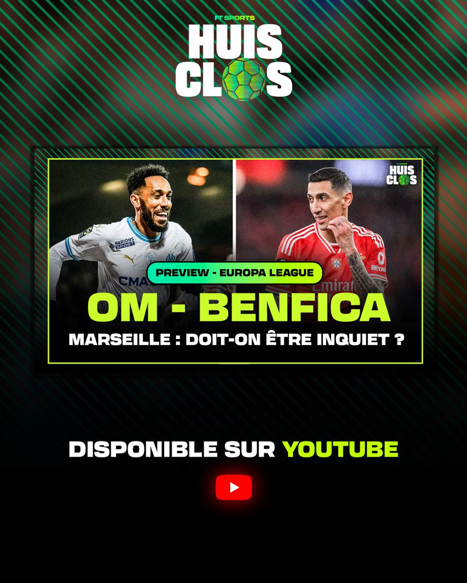 L'OM FAVORI OU OUTSIDER ? Preview OM - Benfica 🍿 📺 Nouvelle vidéo dispo sur YouTube : youtu.be/BZ3PqsfFsjY?si…