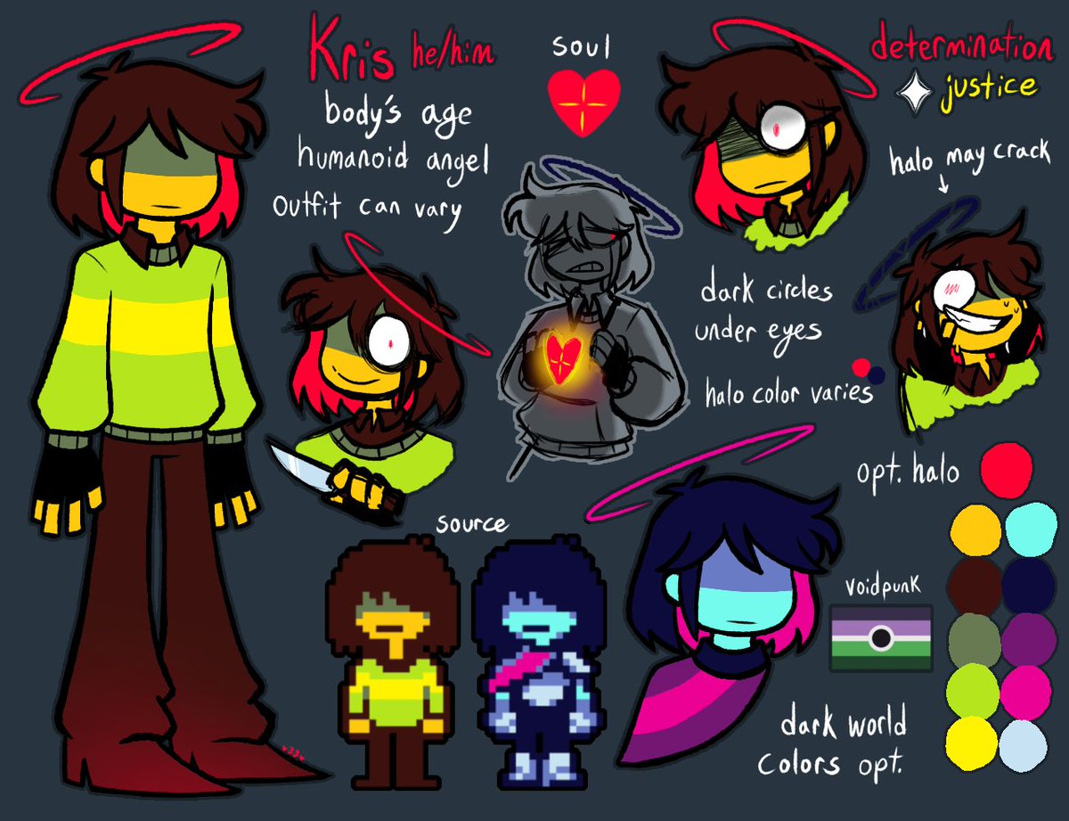 nightowl33art's tweet image. Sup. I&apos;m Kris, this is a ref sheet of me. I&apos;m a DID alter (not to be confused with my source, Kris Deltarune.) ❤️

#art #didsystem #didosdd #alterart #didalter #krisdeltarune #deltarune #deltarunefanart #deltarunekris (??? this only kinda counts as fanart???)