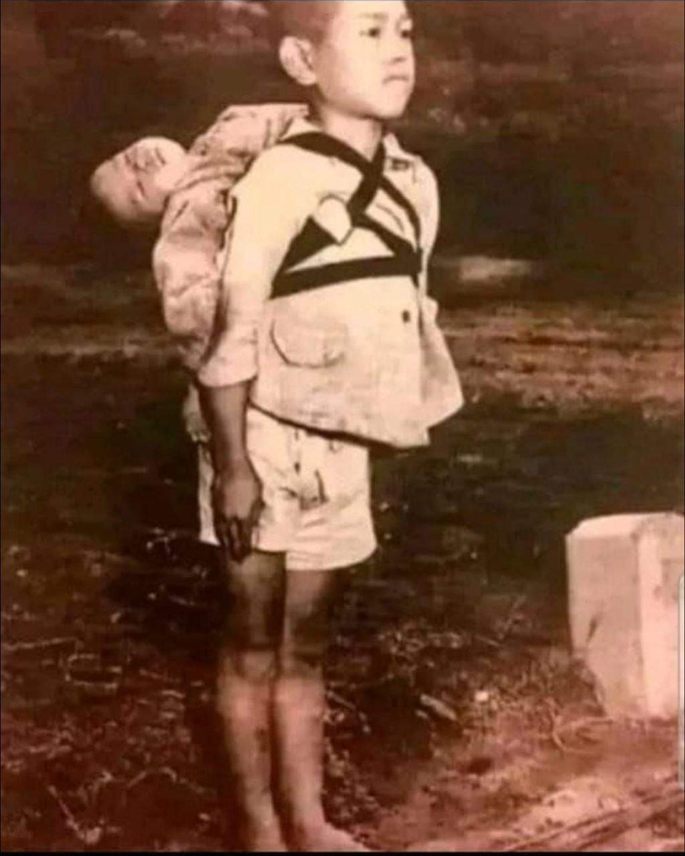 . A soldier noticed him and asked him to keep this dead child down so that he would not get tired. He replied: He's not heavy, he's my brother! The soldier understood. Since then, this image has become a symbol of unity in Japan. Let this be our motto: 'He's not heavy. He's my b