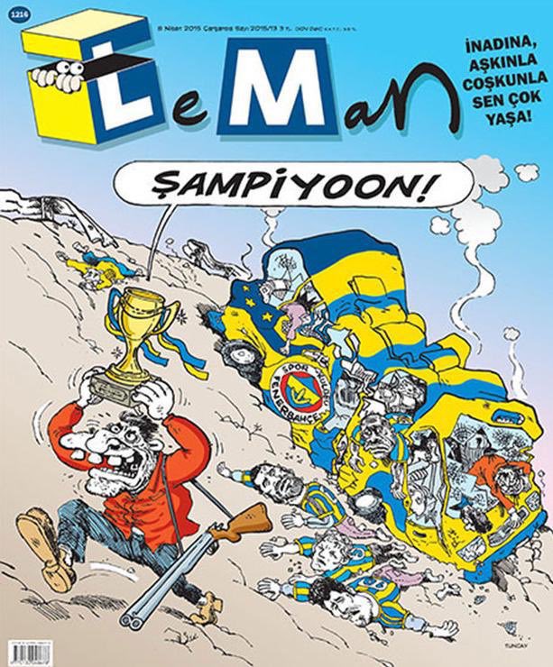 Bugün halen faili meçhul olan bir olay için anında TS taraftarını suçlu ilan edip kapak yapan sol faşist <a href="/lemandergisi/">LeMan</a> şimdi faili belli olan, şu 13 yaşındaki kız cocuğu ile ihtiyar babasını linç etmeye kalkan 50-60 kişilik Fbli futbol teröristlerini kapak yapabilecek misiniz ?