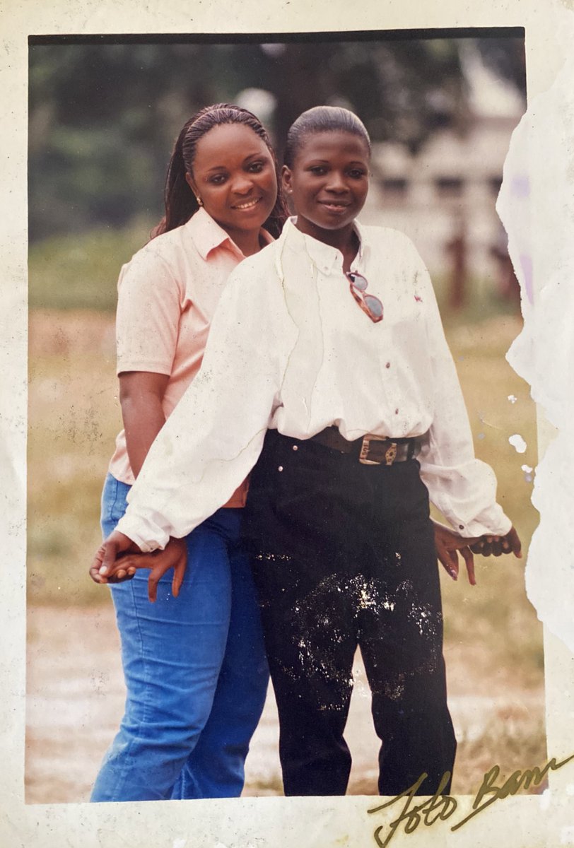 My mum has been talking about this her friend Ruth.She’s the one on braids.Because of no phone then they couldn’t keep in touch.They were really close.They both attended Rivers state college of education St James campus and finished 1999.If anyone knows her can you please text me