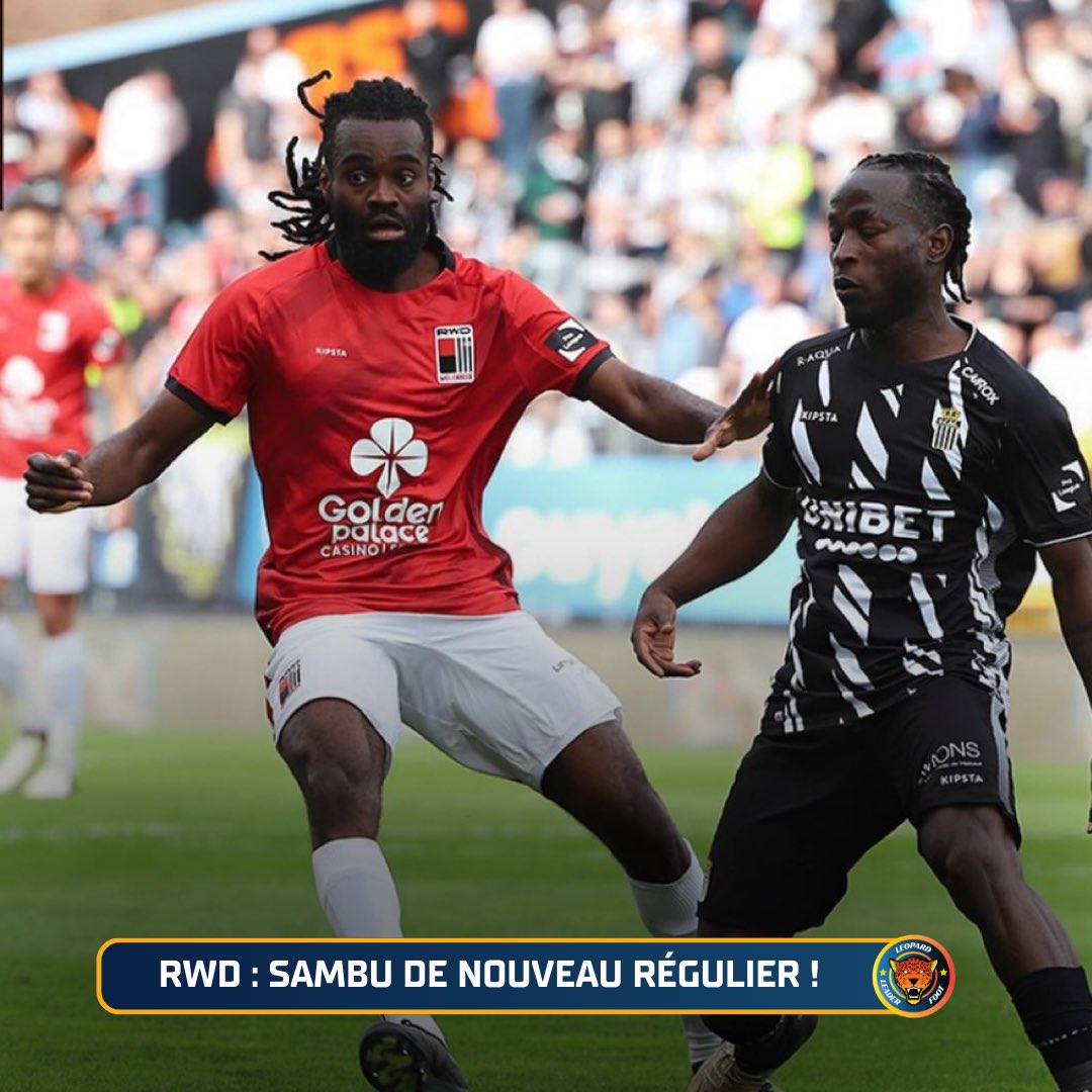 🇧🇪 [𝑱𝒖𝒑𝒊𝒍𝒆𝒓 𝑷𝒓𝒐 𝑳𝒆𝒂𝒈𝒖𝒆] Marsoni Sambu enchaîne des matchs ! Depuis son retour d’une longue blessure fin janvier, Marsoni Sambu a retrouvé sa place de titulaire sur le flanc droit de RWD Molenbeek et se montre physiquement en forme. Il a joué l’intégralité du…