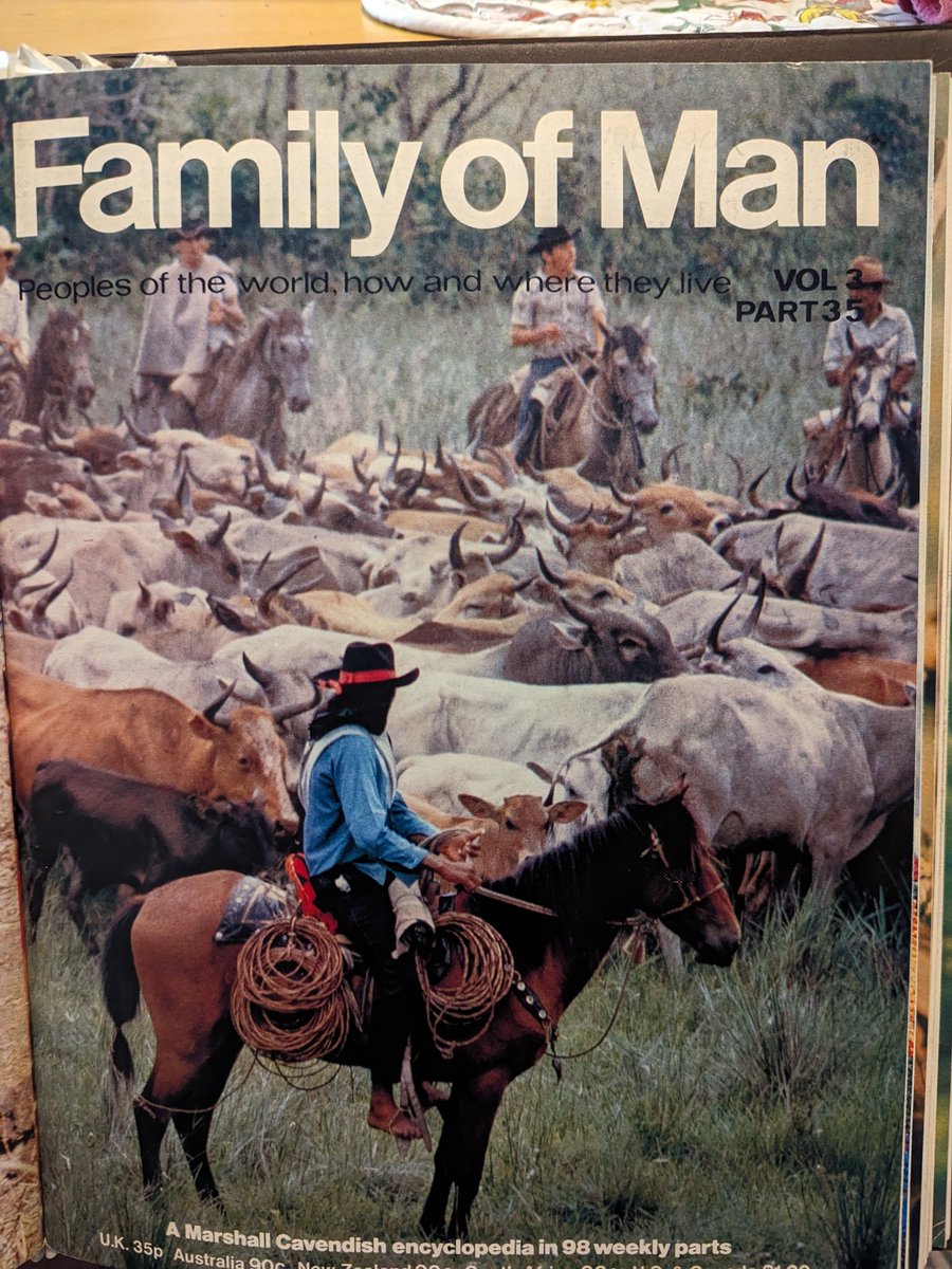 Just found 6 volumes of this series in my loft which I had forgotten about.Listing various people of the world.Published in 1974 wonder how many of these peoples still exist??