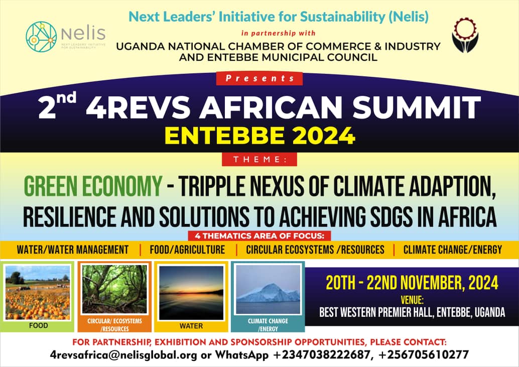 Call for Sponsors and Exhibitors You are cordially invited to participate in the 2nd 4Revs African Summit 2024. Contacts in the attached flyer. @Sdg13Un @ACCAIAFRICA @UNFCCC @KenyaCocaCola @circulareconomy @wocenetzero #food #agriculture #climatechange @UNDPUganda @GayoUganda