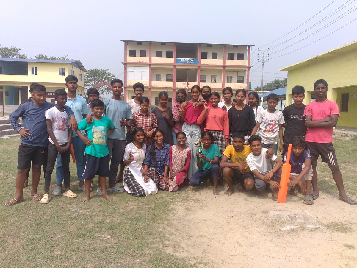 NCFnepalcricket's tweet photo. To mark the annual International Day of #SportforDevelopmentandPeace, our coaches and players of the Mills School in Biratnagar organised a cricket match with a message to Promotion of Peaceful and #InclusiveSocieties @_MCCFoundation https://t.co/QJplzYrJC9
