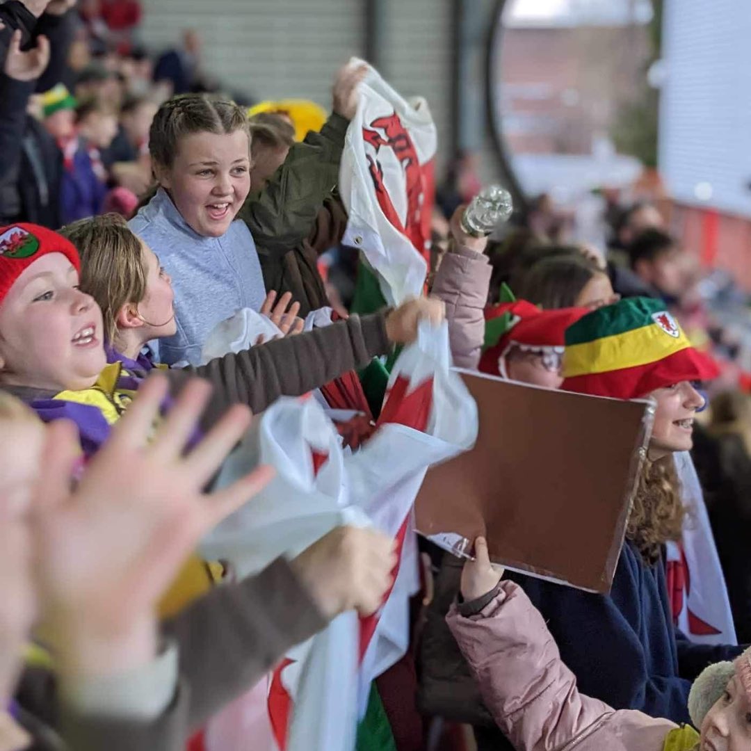 ⚽️ Did you watch the Wales Vs Croatia Women’s Euro qualifiers on Friday? 50 members of Girlguiding Cymru were lucky enough to watch the Welsh women’s team win 4:0 in Wrexham. #girlpower #walesfootball #womensfootball #supportourteam