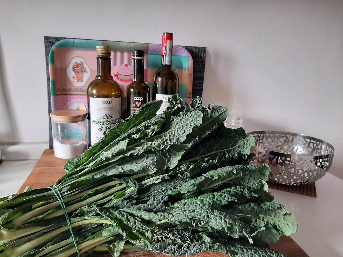 I bought this gorgeously fresh cavolo nero today 💚 any recipes you might want to suggest?