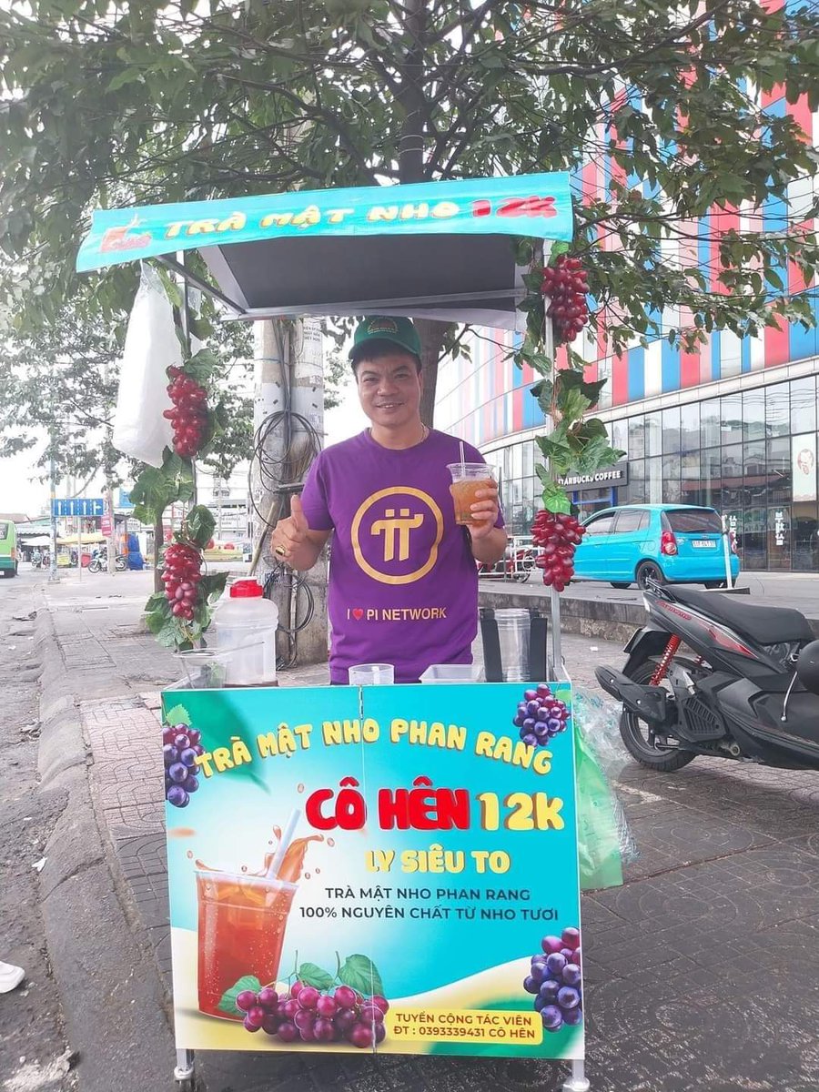 💯 Tukarkan koin #pi dengan teh madu anggur di Phan Rang Vietnam 🇻🇳.
Semoga semua pionir yakin pada jalan yang dipilihnya.
Dan Yakini apa yg Kamu Yakini,🔥❤️🎉🎉✅

#PiNetwork 
#PiCoreTeam 
#GCV 
#PiFest 
#Hackhaton 
#Openminet