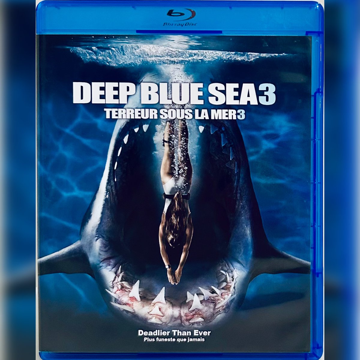 #NewArrival! Deep Blue Sea 3 (Blu-Ray/DVD 2020) Horror/Action - 2-Disc Set 

rareflicksplus.com/product-page/d…

#checkitout #DeepBlueSea #DeepBlueSea3 #Horror #Action #Sharks #Sharkmovie #HorrorCommunity #Bluray #Blurays #PhysicalMedia #BluRayStore