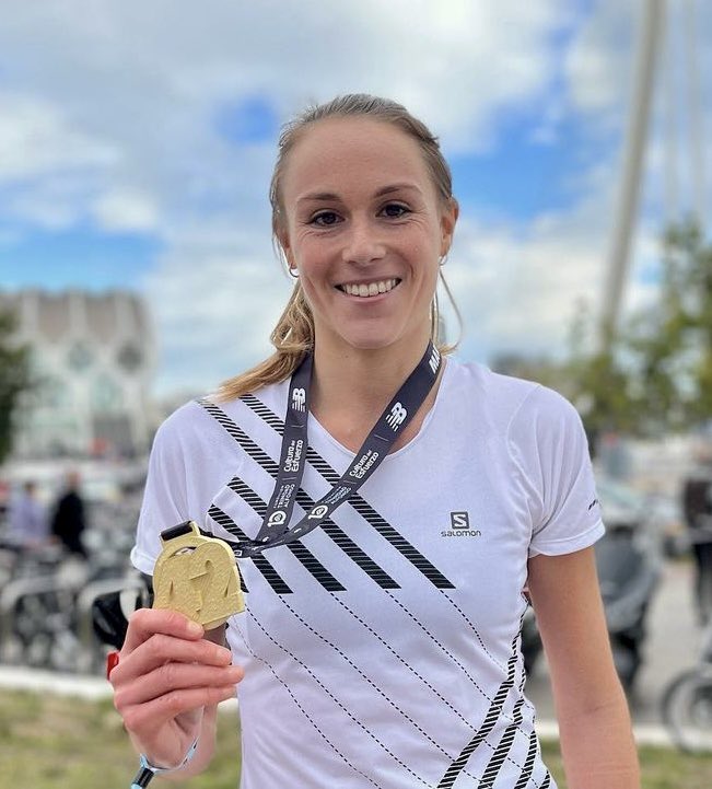 🇫🇷 Maëlle Lacroix première Française du marathon de Paris avec une très belle 14e place 🔥

2H49’01 ⏱️

4:01/km de moyenne 💥