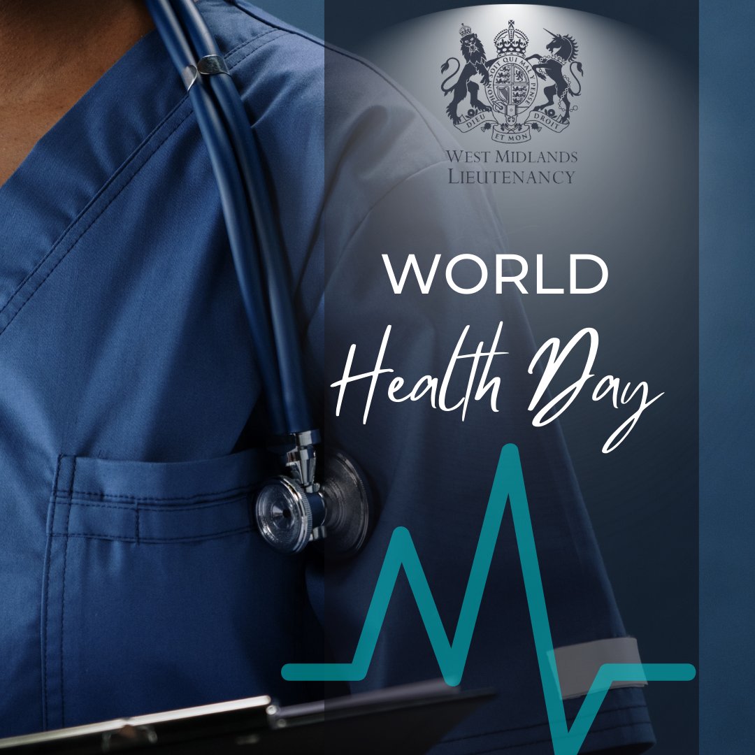 Today is World Health Day. Health is a precious thing and we should never take it for granted. Thank you to everyone who looks after us. #WorldHealthDay #NHS