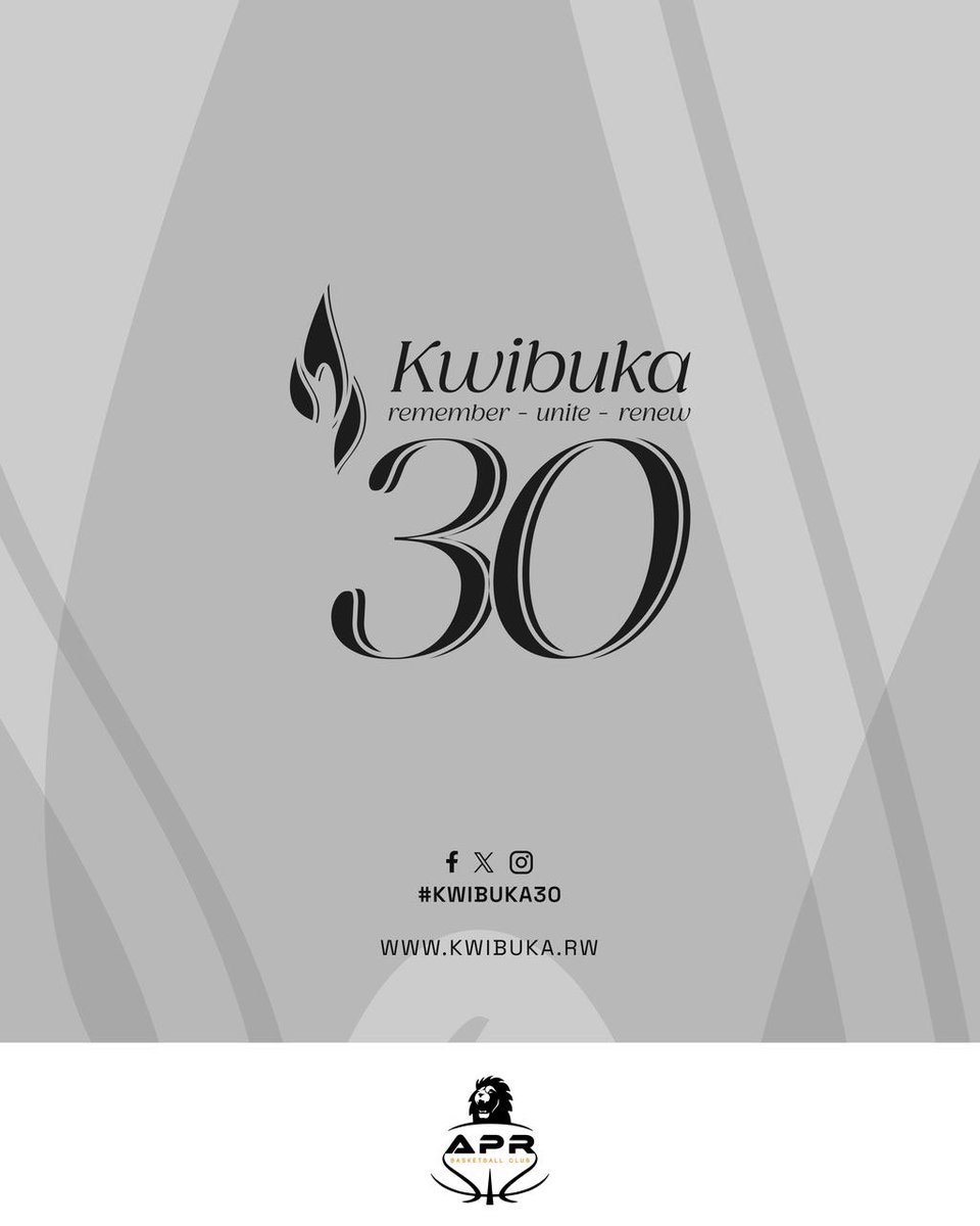 APR Women Basketball players and staff joins Rwandans for the 30th commemoration of the Genocide Against Tutsi “Remember-Unite-Renew” #Kwibuka30