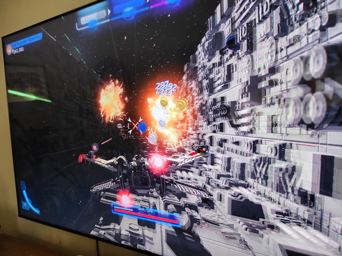 JerseyITGuy's tweet image. Two great #accessibility options on display. The @PlayStation #accessController and the @starwars #skywalkerSaga #accessibility setting options means the boy has been able to destroy the Death Star! Well done all.