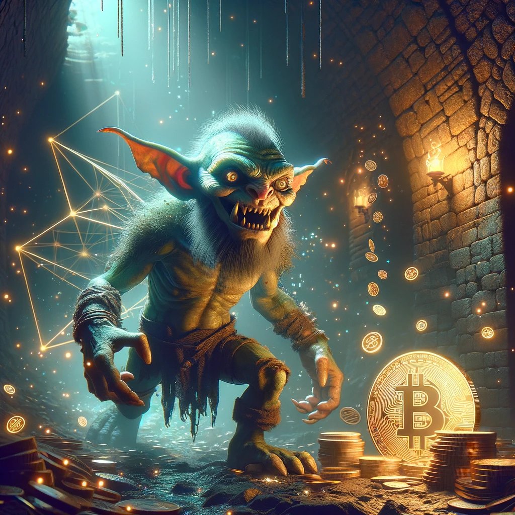 GobliCoin's tweet photo. The scarcity of #MystiGobliCoins, inherent to blockchain technology, ensures each coin is unique, providing value assurance to its holders. https://t.co/3ez6W8hRhs