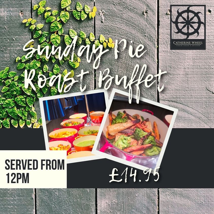 Visiting the farmers market today or just popping to the shops? Why not make it a delicious Sunday affair! Join us for our Pie Roast Buffet afterwards. Indulge in any pie of your choice with unlimited sides, all for just £14.95. #supportlocal #indiesnewbury #pieminister