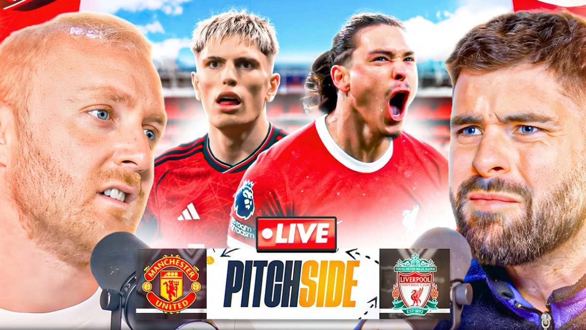 Huge one for the title race...🏆 MAN UTD vs LIVERPOOL | LIVE @ 1500 🛎️ Set notifications HERE: youtube.com/live/LXRgu3Sfa…