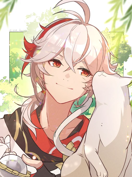 猫猫的活动要明天才开………('・ω・`)#楓原万葉 #Genshinlmpact 