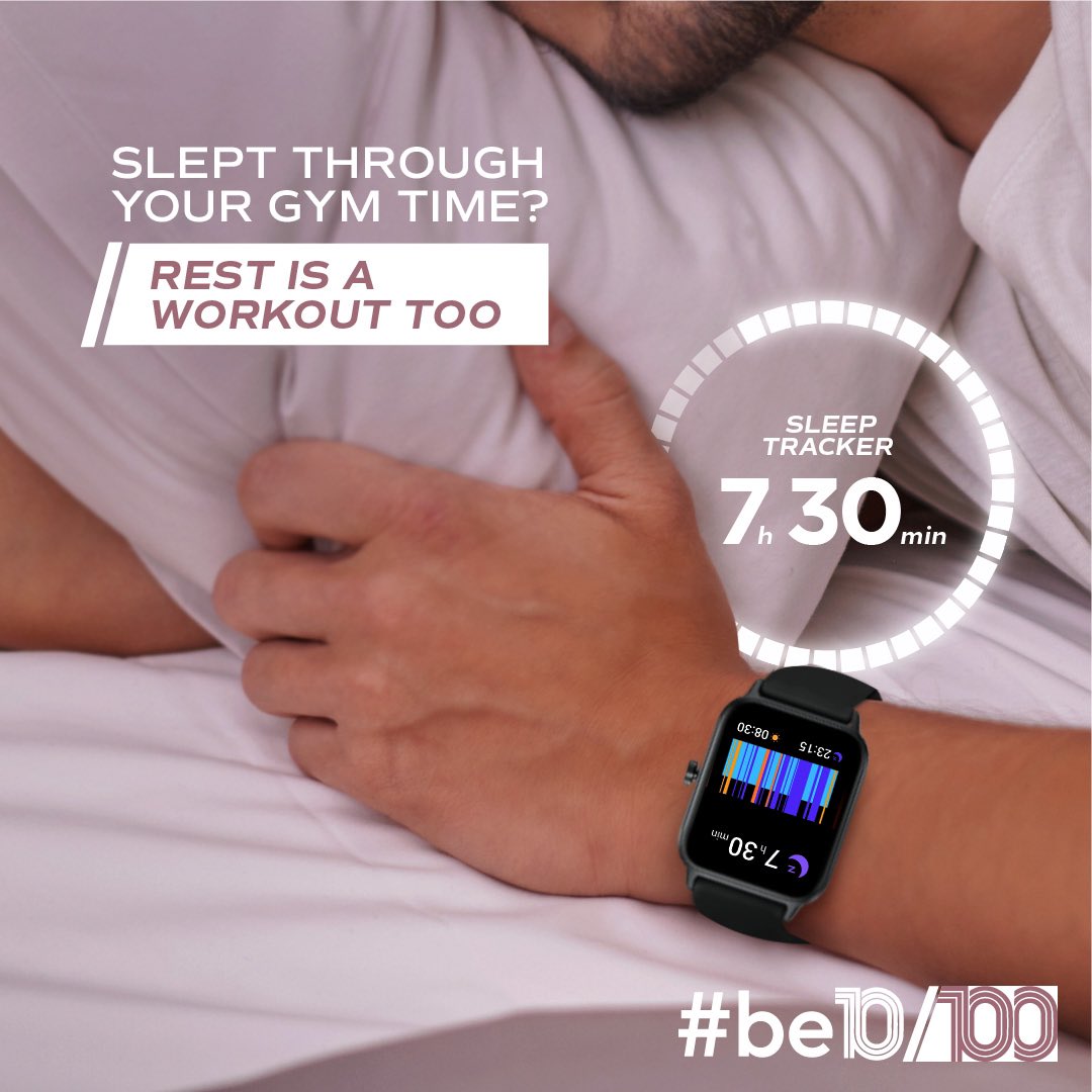 Be #10/100 everyday if it means keeping wellness first. Because working out and resting it out should go hand in hand. Trust your own process and let Titan Smart track the rest for you! #WorldHealthDay