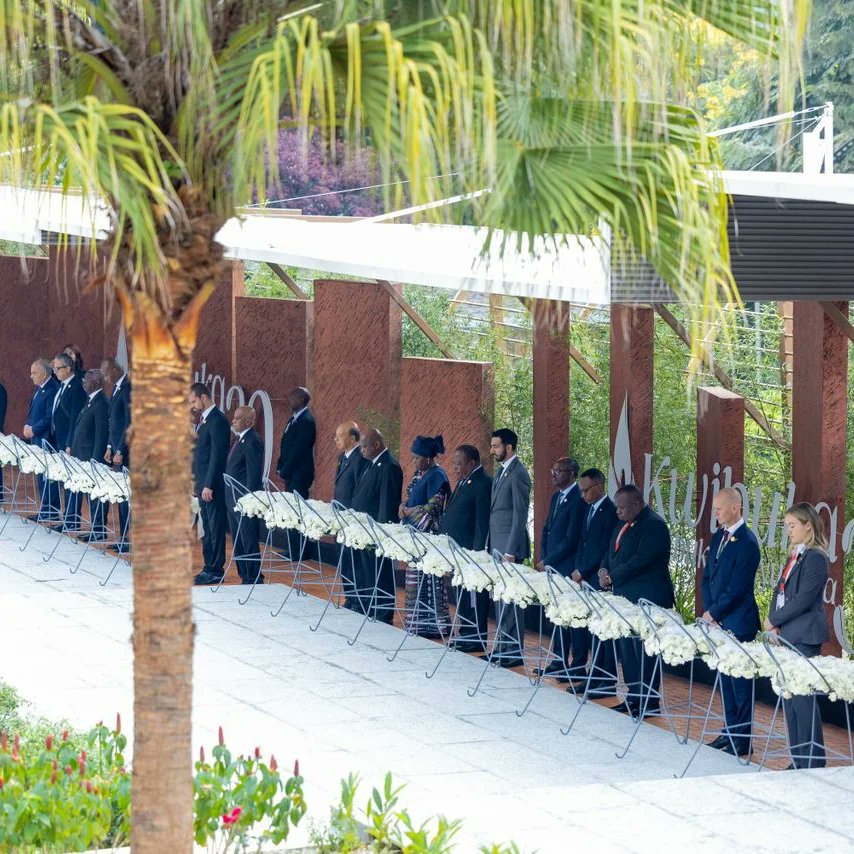 HaitiInRwanda's tweet photo. As we mark #Kwibuka30, the Embassy of Haiti in Rwanda stands with the Rwandan people in solemn remembrance of the Genocide Against the Tutsi.
We honor the lives lost and the resilience of survivors.
May this day reinforce our collective resolve for peace and humanity. 🕊️
#Haiti https://t.co/fAbYothirJ
