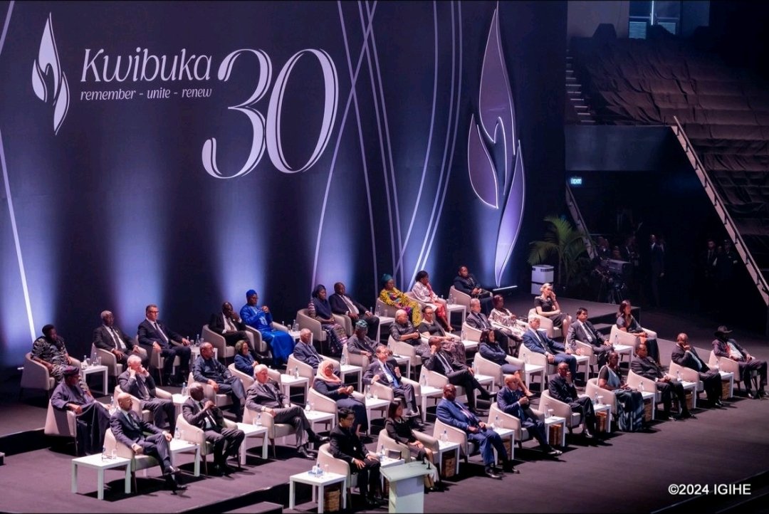 HaitiInRwanda's tweet photo. As we mark #Kwibuka30, the Embassy of Haiti in Rwanda stands with the Rwandan people in solemn remembrance of the Genocide Against the Tutsi.
We honor the lives lost and the resilience of survivors.
May this day reinforce our collective resolve for peace and humanity. 🕊️
#Haiti https://t.co/fAbYothirJ