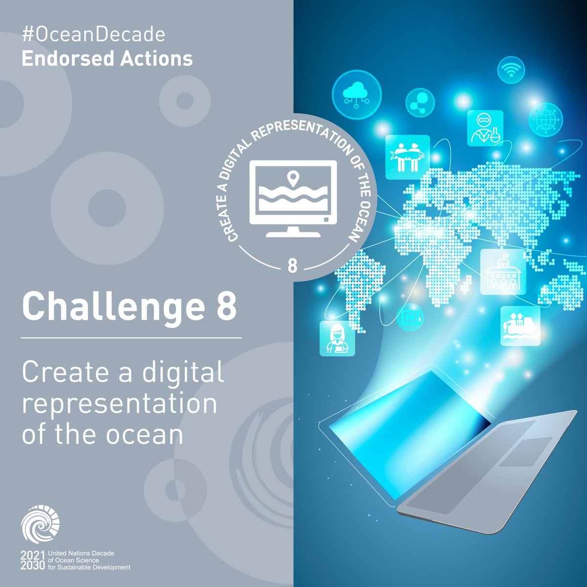 Introducing @FAOFish's initiative for #OceanDecade challenge 8: A digital #Ocean platform facilitating: 🔹Collection 🔹Analysis 🔹Reporting 🔹Dissemination of #fisheries & #aquaculture data, fostering open information for informed decision-making 👉 bit.ly/3CWRP0d