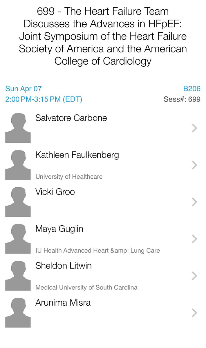 Join us today for this comprehensive #HFpEF <a href="/ACCinTouch/">American College of Cardiology</a> <a href="/HFSA/">HFSA</a> joint symposium! #ACC24 #ACC2024 <a href="/kdfaulkenberg/">Kathleen Faulkenberg</a> <a href="/VickiGrooPharmD/">Vicki Groo</a> <a href="/MGuglin/">Maya Guglin</a> <a href="/LitwinSheldon/">Sheldon Litwin</a>